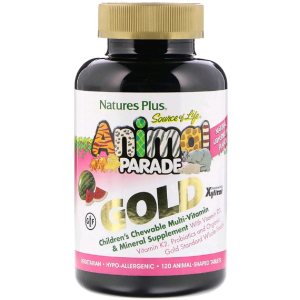Вітаміни Natures Plus Animal Parade Gold мультивітаміни Кавун 120 жувальних таблеток (97467299382) краща модель в Рівному