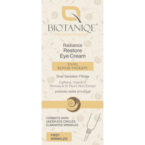 Крем під очі Maurisse Snail Repair Therapy Radiance Restore, що освітлює зі слизом равлика 30-40+ 15 мл (5902853040460) краща модель в Рівному