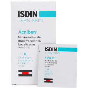 Вологі серветки Isdin Teen Skin Acniben 30 шт (8470001509833) ТОП в Рівному