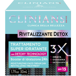 купити Крем Clinians Detox Rivitalizzante зволожуючий 50 мл, що відновлює (8003510030132)