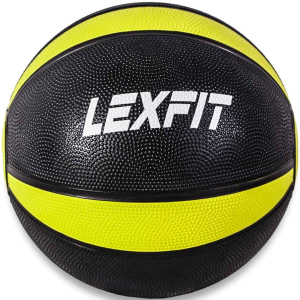 купити Медбол USA Style LEXFIT d 22 см Жовтий із чорним (LMB-8004-3)