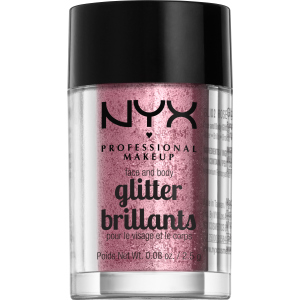 хорошая модель Глиттер NYX Professional Makeup Face & Body Glitter 02 Rose 2.5 г (800897846749)