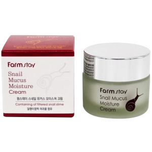 Увлажняющий крем для лица Farmstay Snail Mucus Moisture Cream с муцином улитки 50 г (8809426954537)