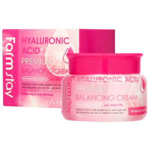 Крем для лица FarmStay Hyaluronic Acid Premium Balancing Cream с гиалуроновой кислотой 100 г (8809480772290) лучшая модель в Ровно